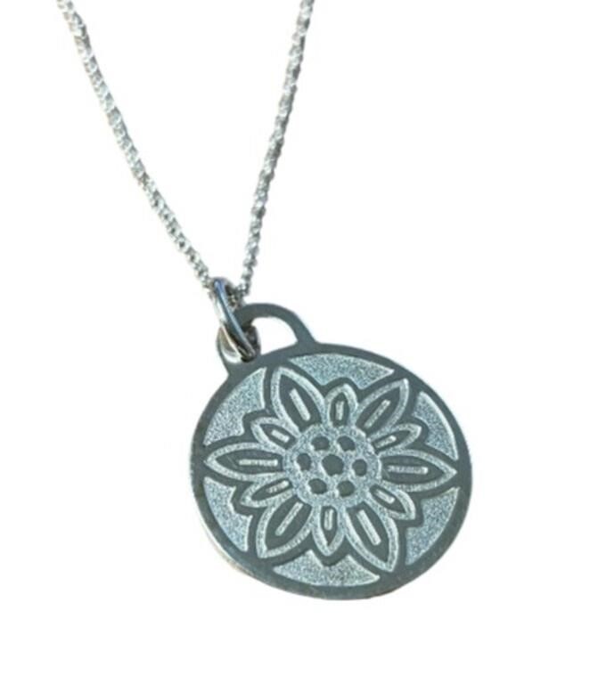 Tiffany & Co. "Go Women" Flower Necklace