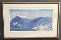 Linda Evans "When Winter Comes to Banff" print