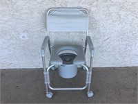 Paddy Chair On Casters, New, 38in Tall X 21in Wide