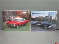 1961 Impala SS & 67 GTO Posters 16x20"