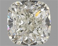 Gia Certified Cushion Cut 2.03ct Si1 Diamond