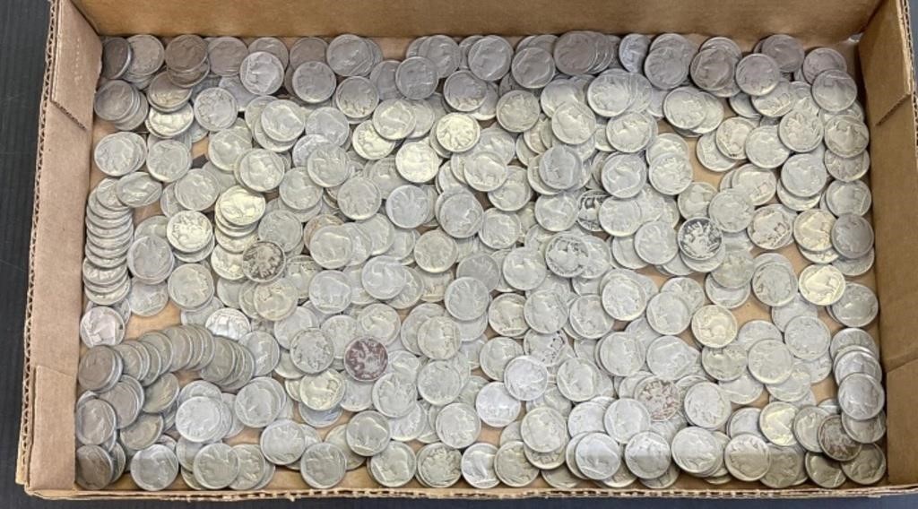 Buffalo Nickels US Coin Lot Collection