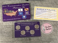 2000 State Quarters Platinum Edition