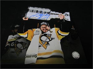 Sidney Crosby signed 8x10 photo COA