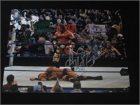 Triple H WWE signed 8x10 photo COA