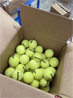 New box of 74 Gamma tennis balls. ((No shipping