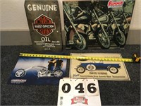 Motorcycle signs and pictures
