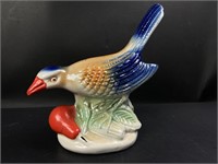 Brazilian Lustreware Bird w/Pear