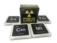 Radioactive Elements Glowing Coaster Set