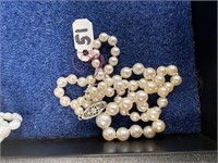 PEARL NECKLACE 15"