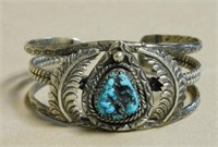 Navajo Turquoise Bracelet.