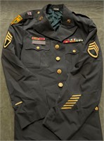 Named US Army Green Dress Jacket Army Ground Force