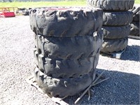 13.00-24 Solid Tires w/ Rims