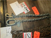 Tongue Safety Chain 4 Ft, 7/16 Link
