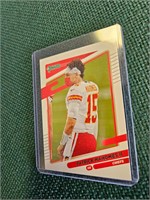 2021 Patrick Mahomes II Donruss Card