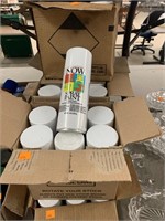 9 boxes of spray paint