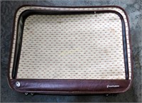 Grasshopper Vintage Zipper Side 25" Suitcase