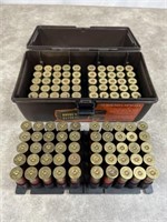 Shotgun shells with Flambeau shell box with 100