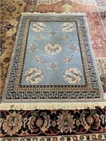 Handmade Oriental Rug 4 x 5'9