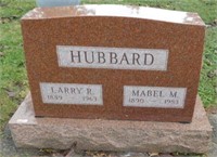 Engraved granite headstone on base: