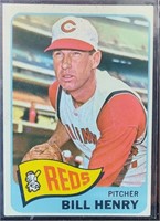 1965 Topps Bill Henry #456 Cincinnati Reds