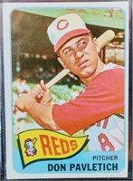 1965 Topps Don Pavletich #472 Cincinnati Reds