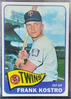 1965 Topps Frank Kostro #459 Minnesota Twins