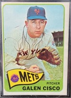 1965 Topps Galen Cisco #364 New York Mets