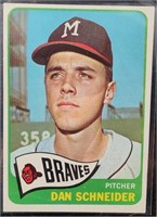1965 Topps Dan Schneider #366 Atlanta Braves