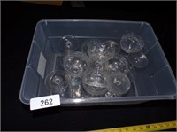 (12) Stemmed Glassware