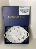 I. Godinger & Co. 7" Dish W/Handles