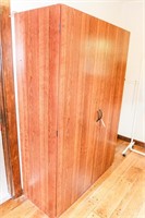 Wooden Utility Closet, 71"T x 47"W x 21"Deep