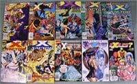 10 Marvel modern age comic books X-Force, XFactor,
