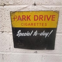 Old Park Drive Cigarettes Tin Sign "Special