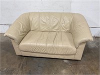Small Leather Love Seat