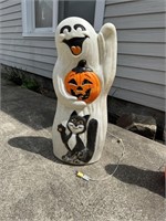 Friendly Ghost Halloween Illuminating Blow Mold!