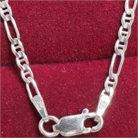 $100 Silver 9G 18" Necklace