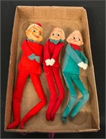 (MD) Vintage  Christmas  Elfs