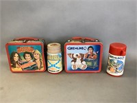 Dukes of Hazzard and Gremlins Metal Lunchboxes