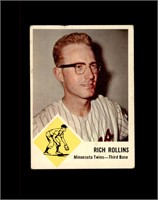 1963 Fleer #24 Rich Rollins VG to VG-EX+