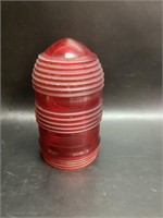 Vintage Industrial Red Globe