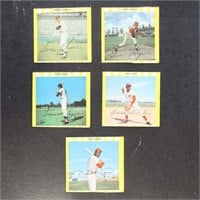 1968 Kahn's Wieners Baseball Cards, 5 different la