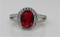 Ruby & Diamonds Ring