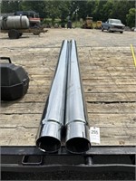 (2) 6"x8' Chrome Exhaust Stacks