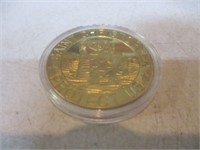 St Christopher Plated Coin