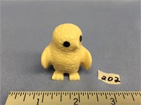 Ivory owl by Roger Silook 2" tall with baleen eyes