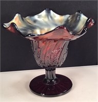 Westmoreland Leaf Swirl Compote