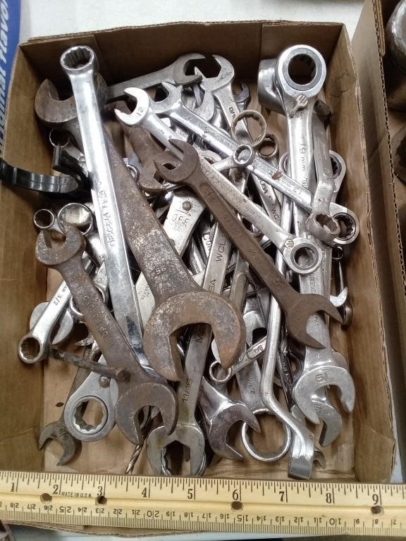 Matco Flat Of Wrenches & More