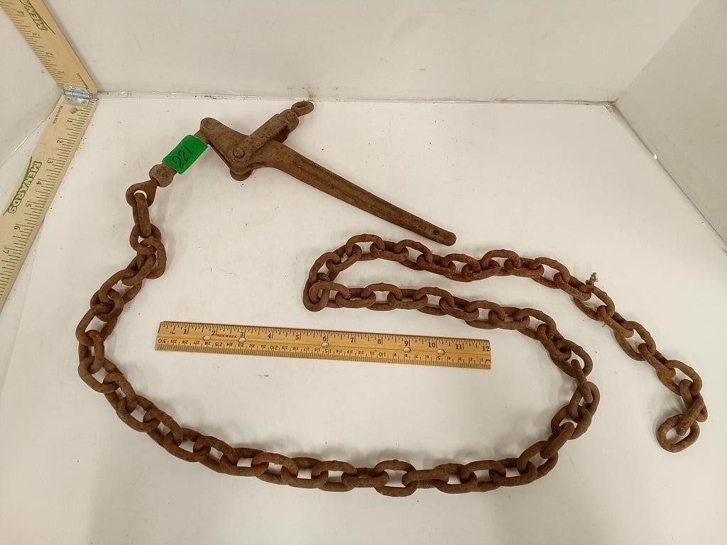 Chain W/locking Lever