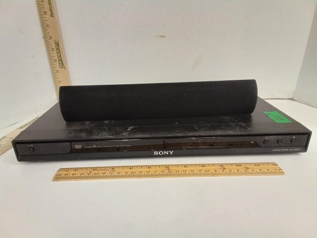 Sony DVD Video Player & Sony Speaker System Model